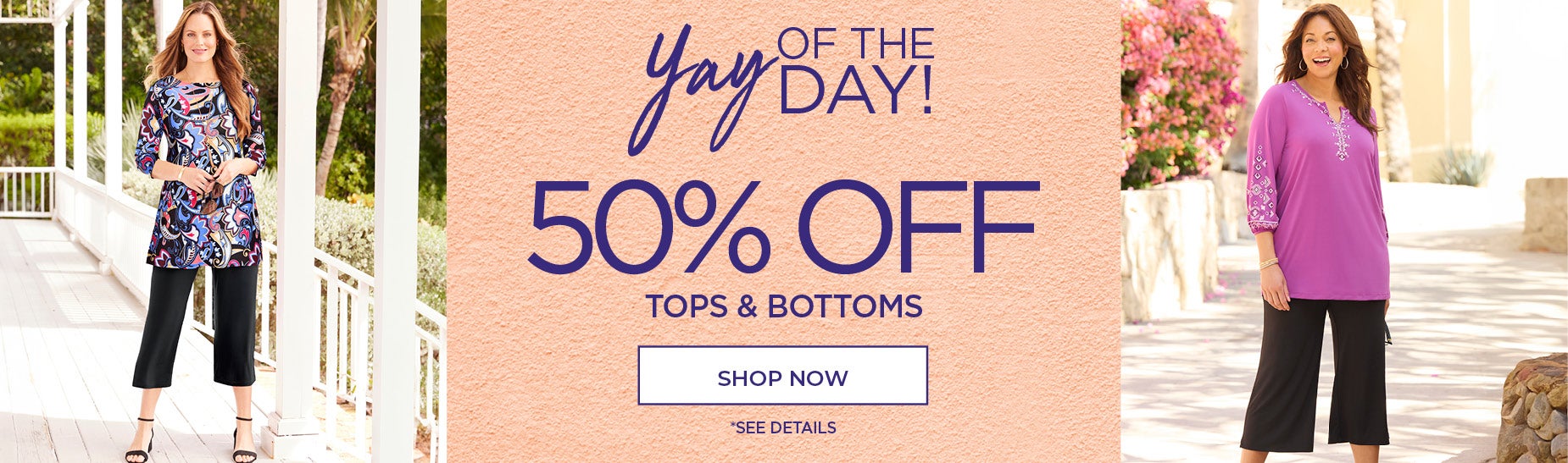 50% OFF DRESSES, CARDIGANS and JACKETS