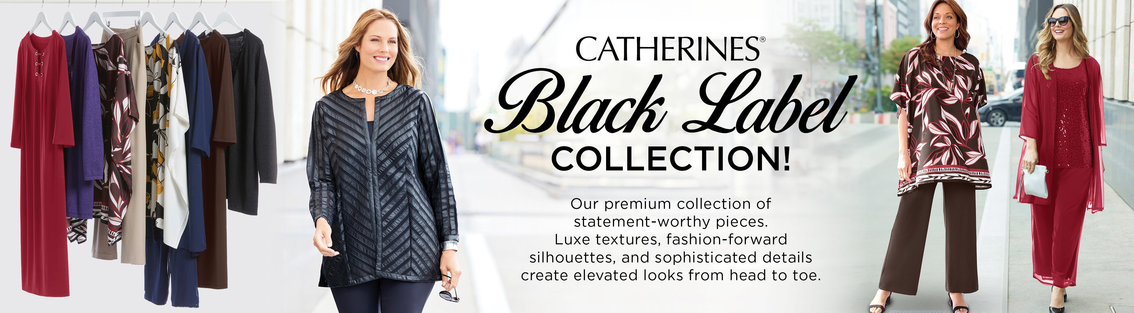 Black Label Collection | Women's Plus Size Clothing | Catherines