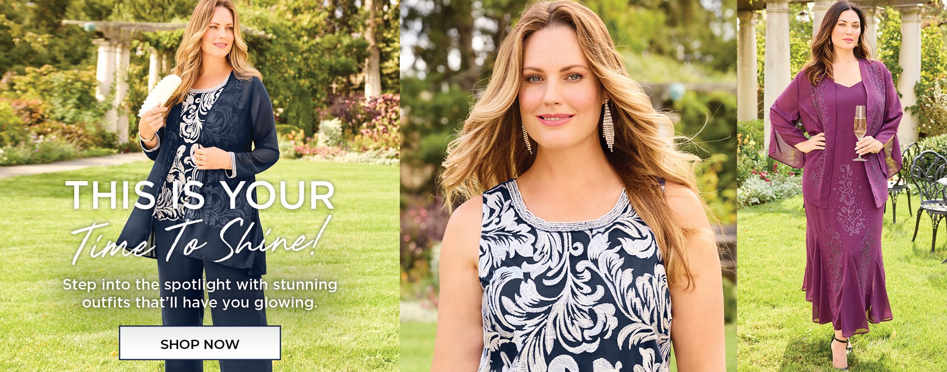 THIS IS YOUR TIME TO SHINE!