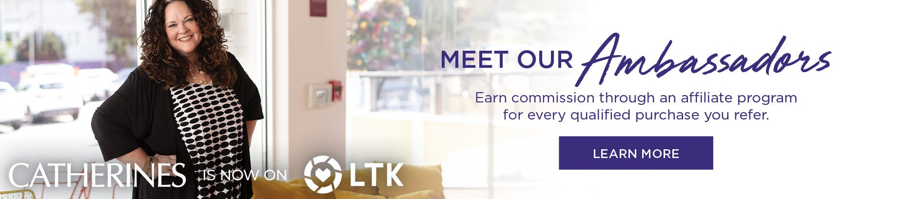 Meet Our Ambassadors: Earn commission through an affiliate program for every qualified purchase you refer.