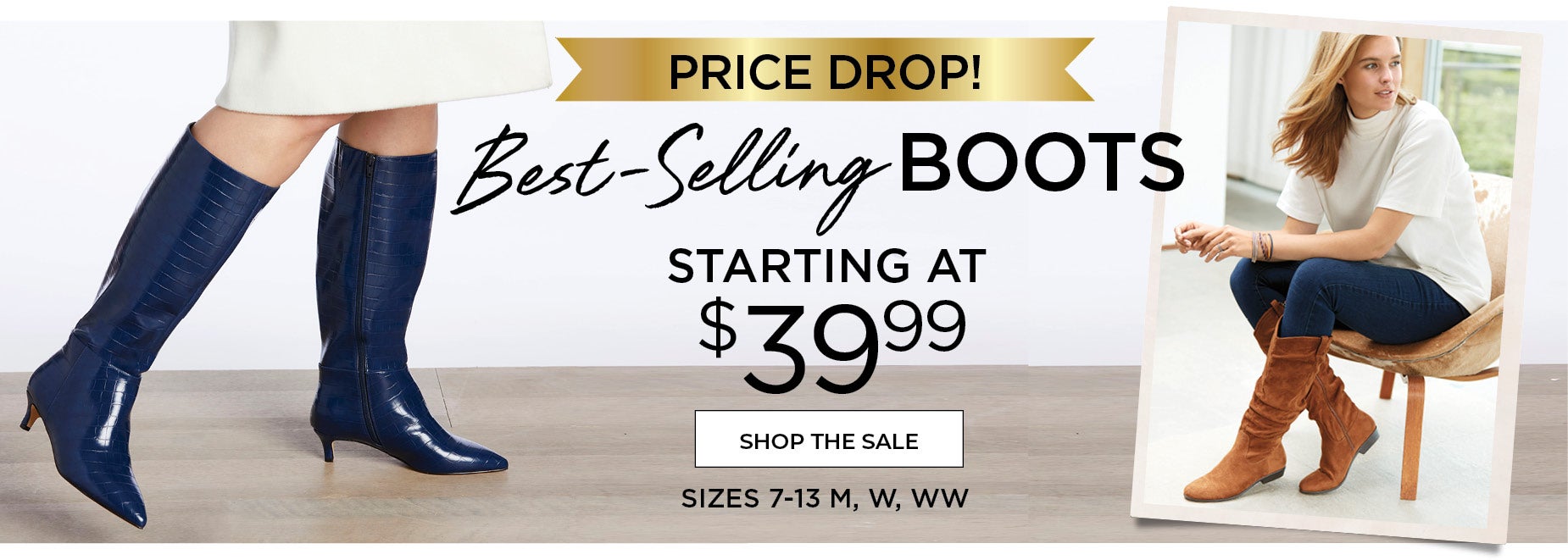 Shop Best-Selling Boots from $39.99