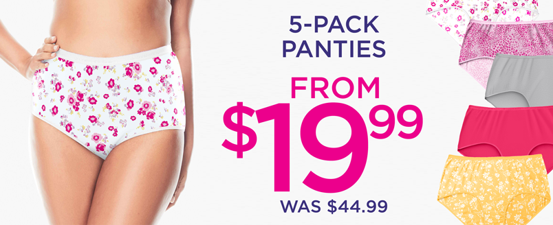 AMAZING DEAL from $19.99 PANTIES