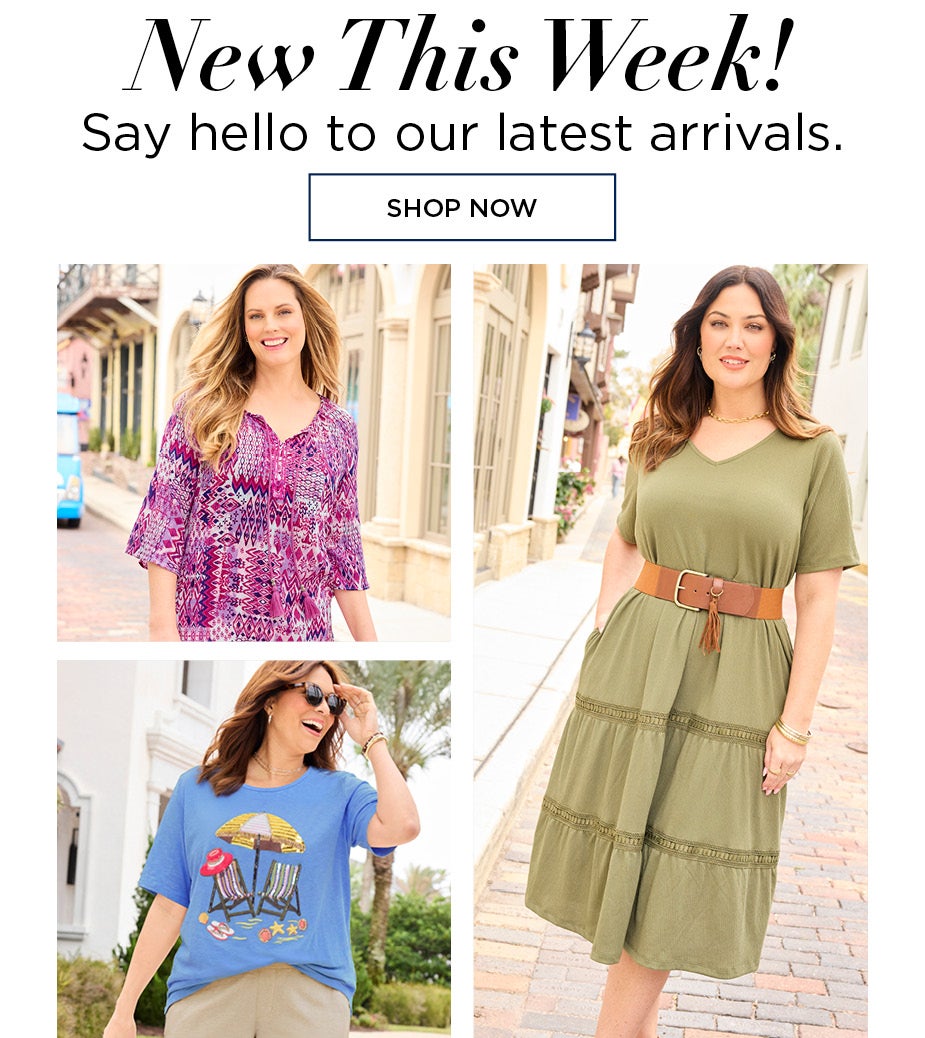 New This Week! Say hello to our latest arrivals.