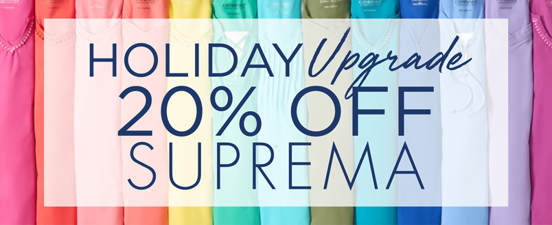 WEEKEND UPGRADE 20% OFF SUPREMA
