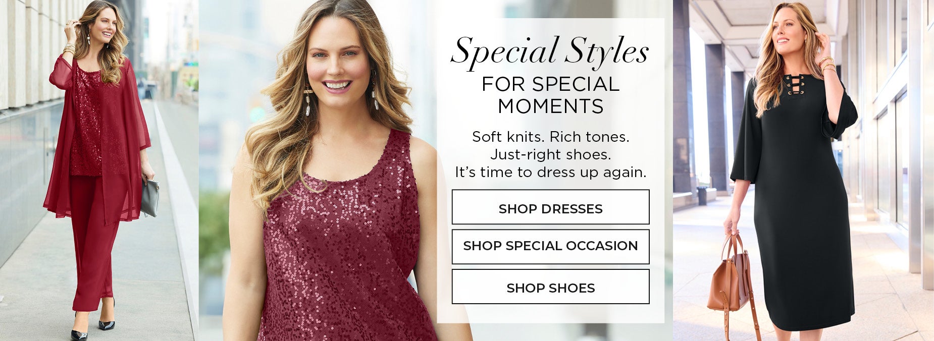 Special Styles for Special Moments.