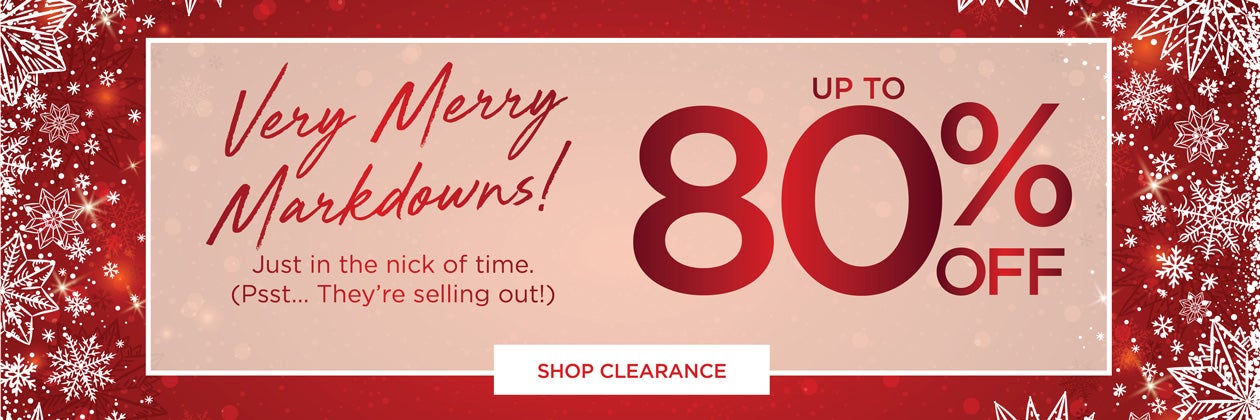 Still want it? It's now on Clearance - UP TO 80% OFF - SHOP NOW