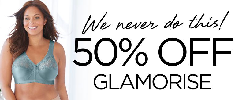 WE NEVER DO THIS! 50% OFF GLAMORISE