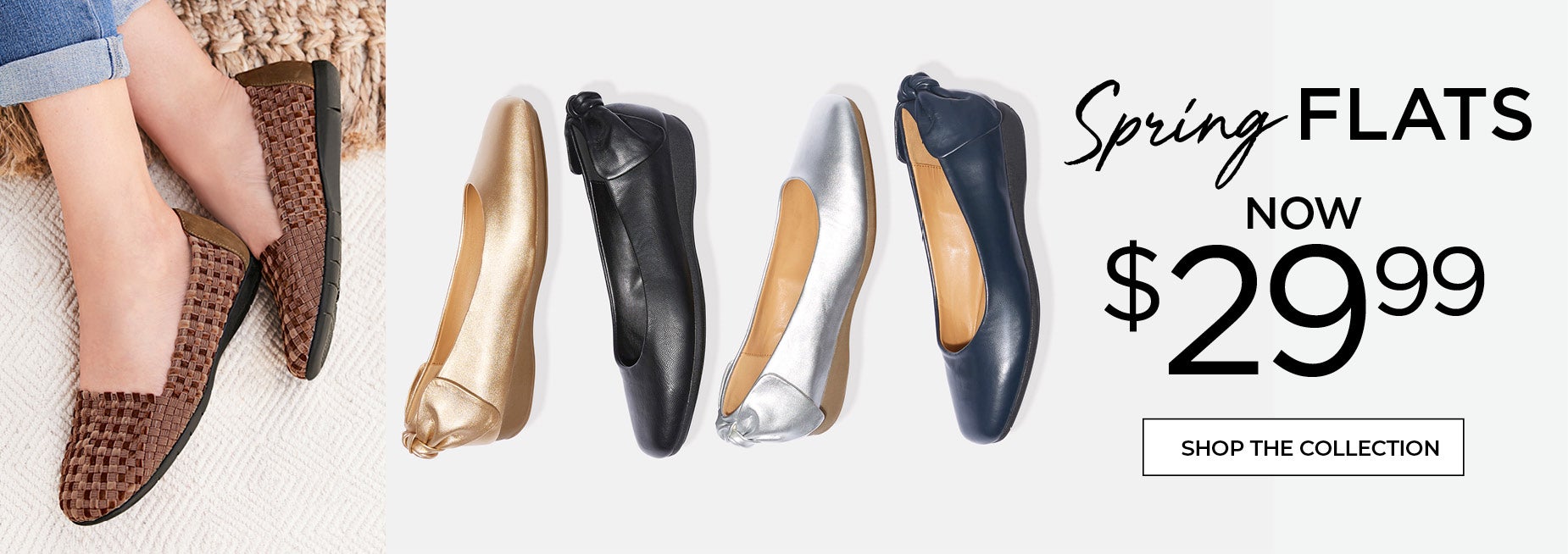 Spring Flats Now $29.99