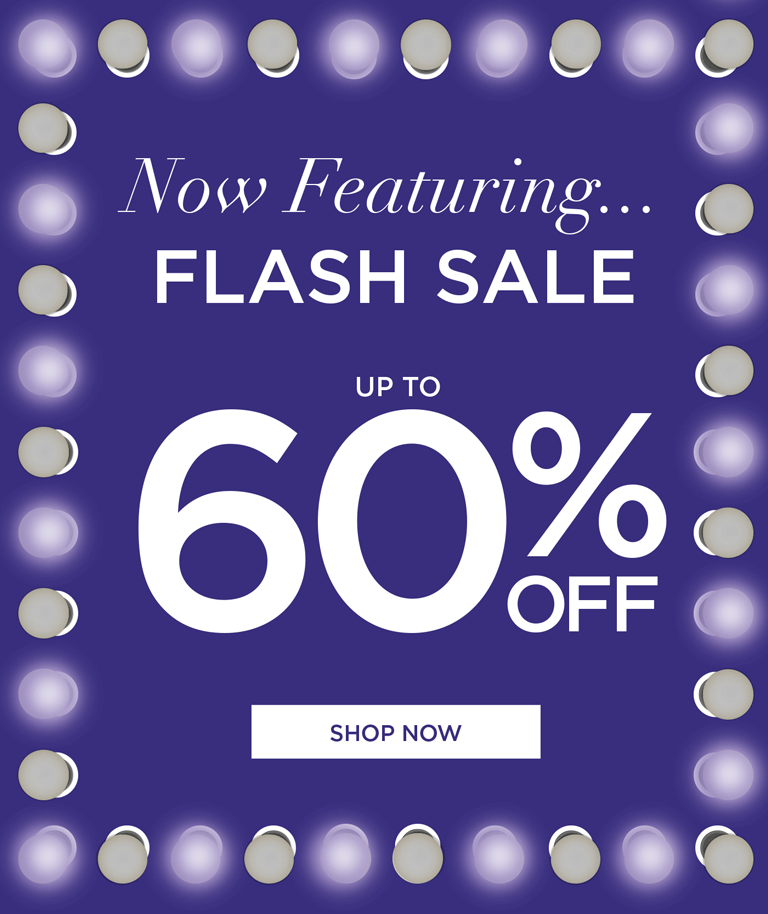 FLASH SALE - up to 60% OFF - shop now