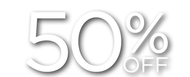 50% OFF