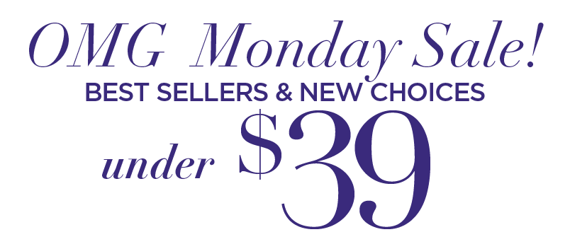 TODAY ONLY! UNDER $39 SALE