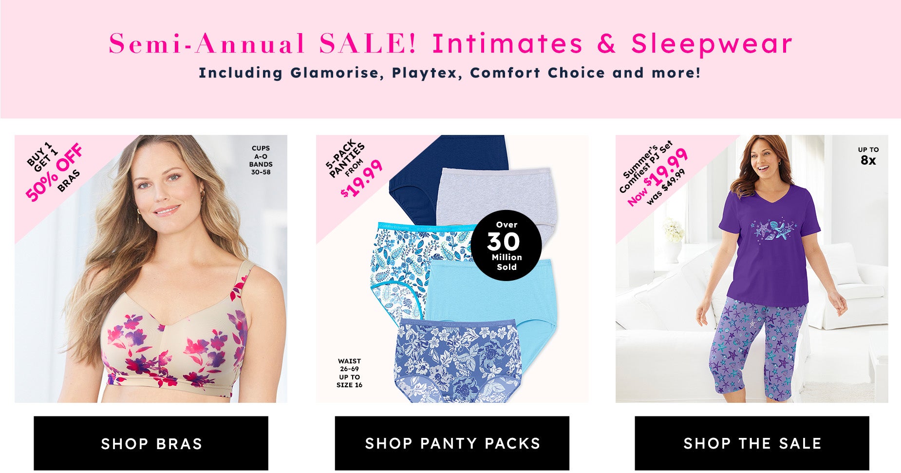 Shop the Semi-Annual Intimates and Sleepwear Sale!