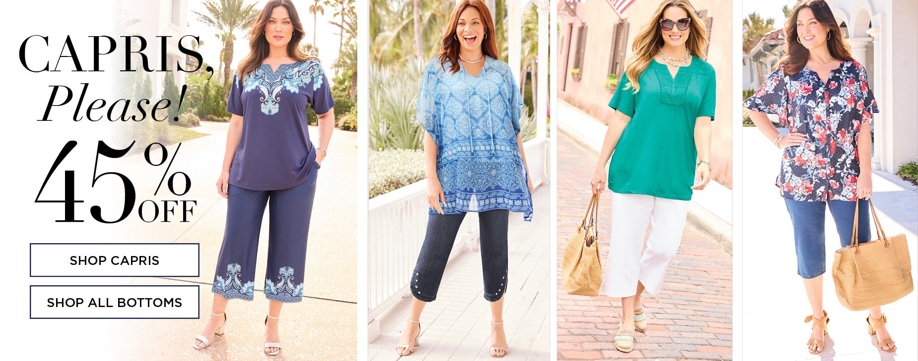 Capris Please! 45% OFF ALL BOTTOMS