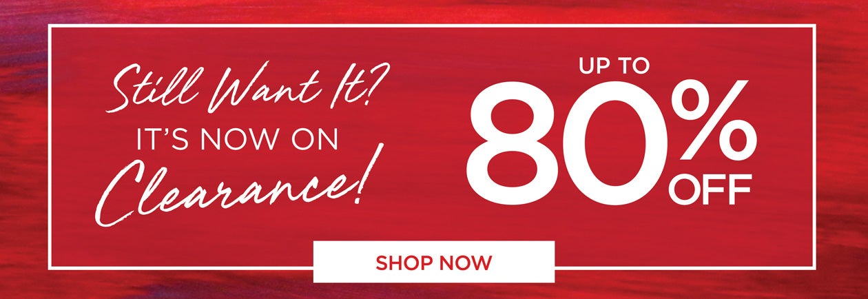 Still want it? It's now on Clearance - UP TO 80% OFF - SHOP NOW