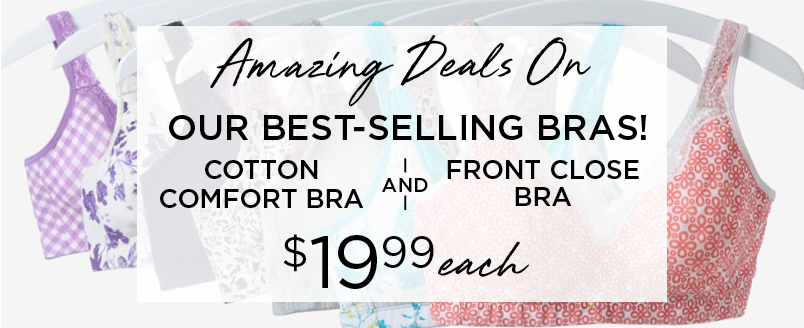 BEST SELLING BRAS FOR $19.99