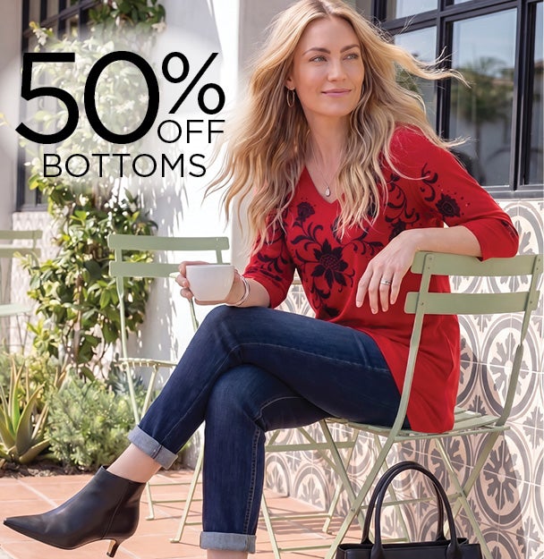 50% OFF BOTTOMS