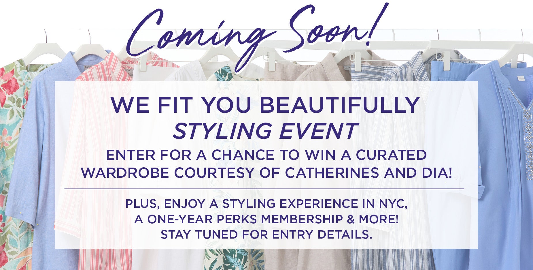 WE FIT YOU BEAUTIFULL STYLE EVENT COMING SOON