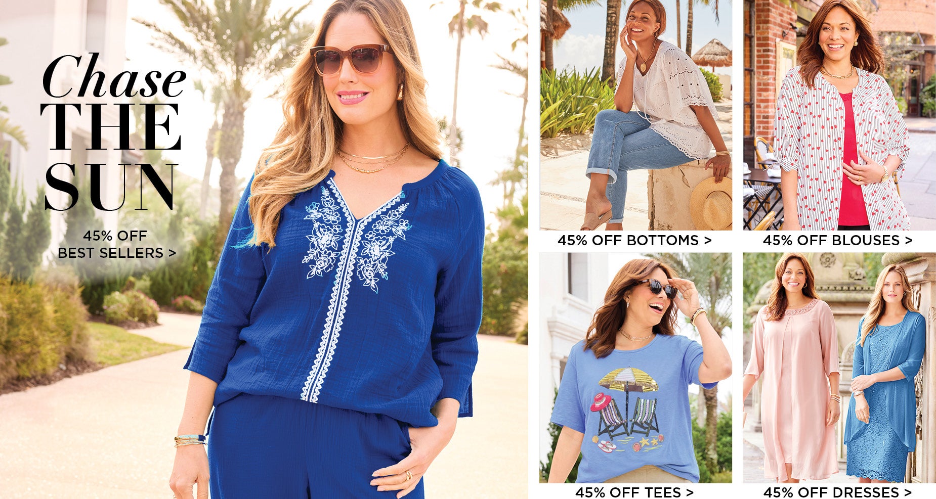 Chase the Sun and save 50%