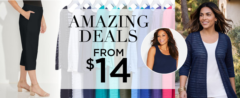 AMAZING DEALS FROM $14