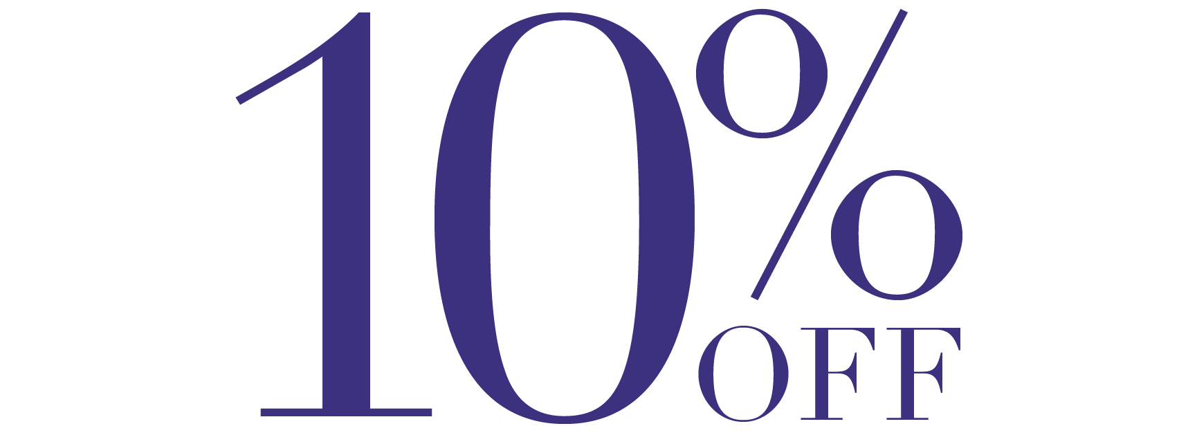 10% OFF