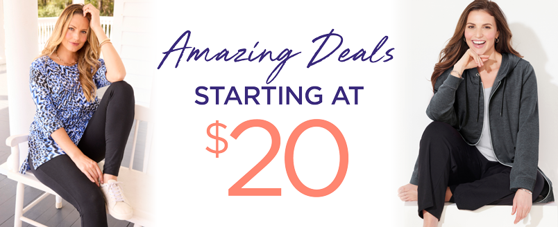 AMAZING DEALS FROM $20