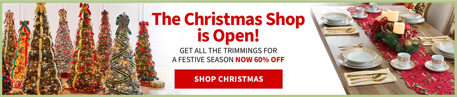 The Christmas Shop is Open! Shop now