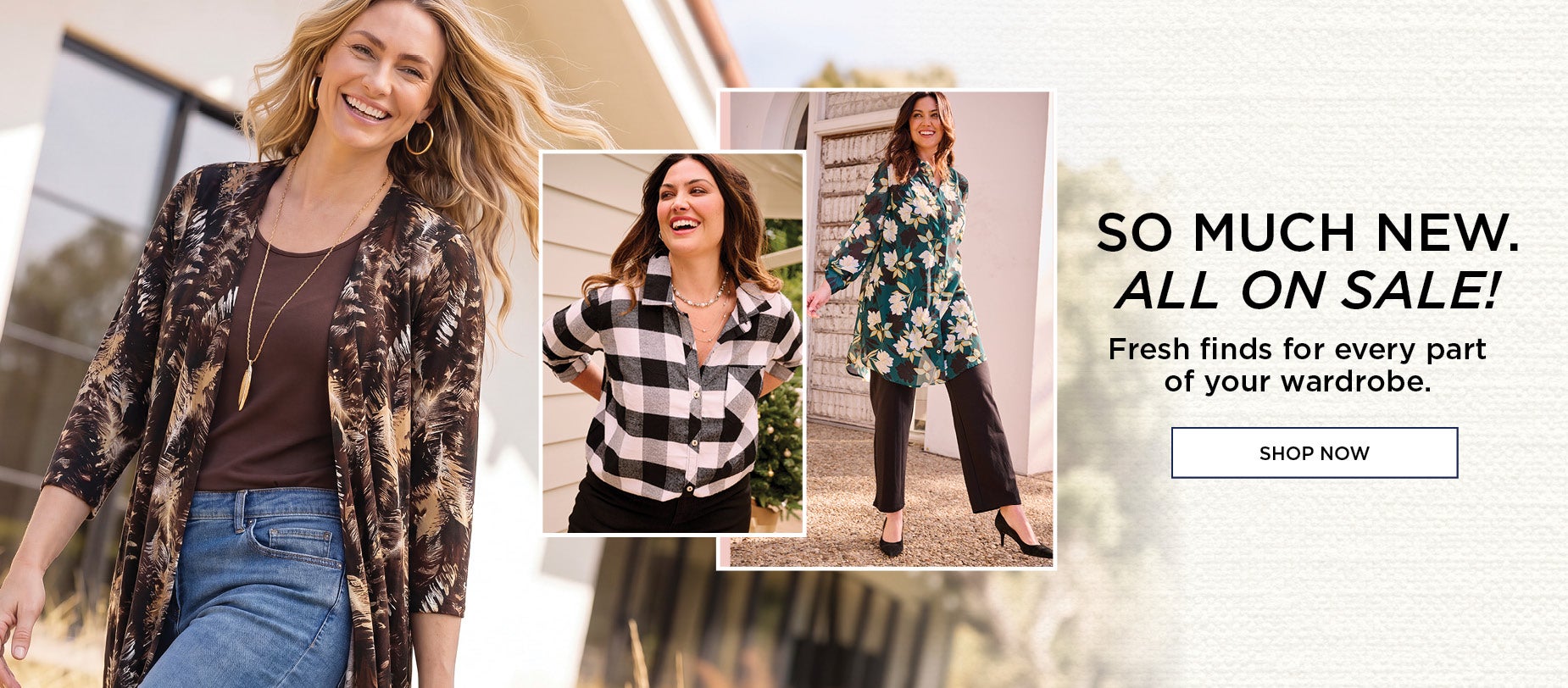 So Much New. All on Sale!