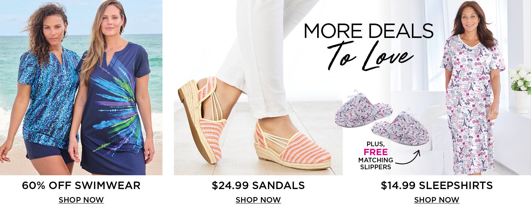 SHOP MORE DEALS TO LOVE