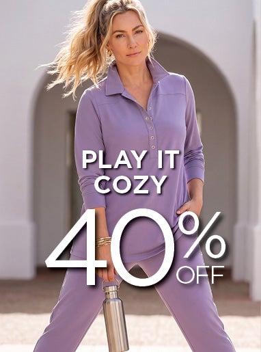 PLAY IT COZY WITH 40% OFF SWEATER SALE