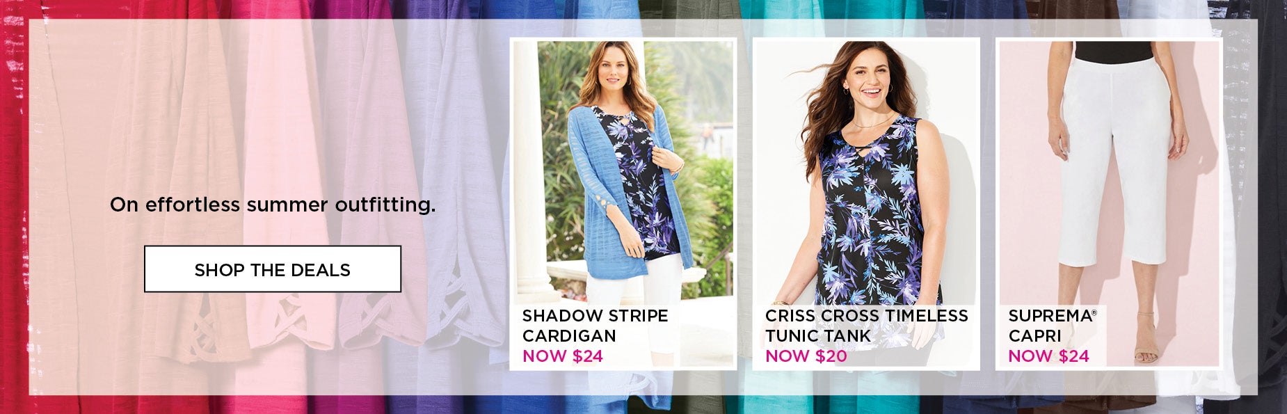 Amazing Deal! Unlock limited-time prices on summer's perfect pieces!