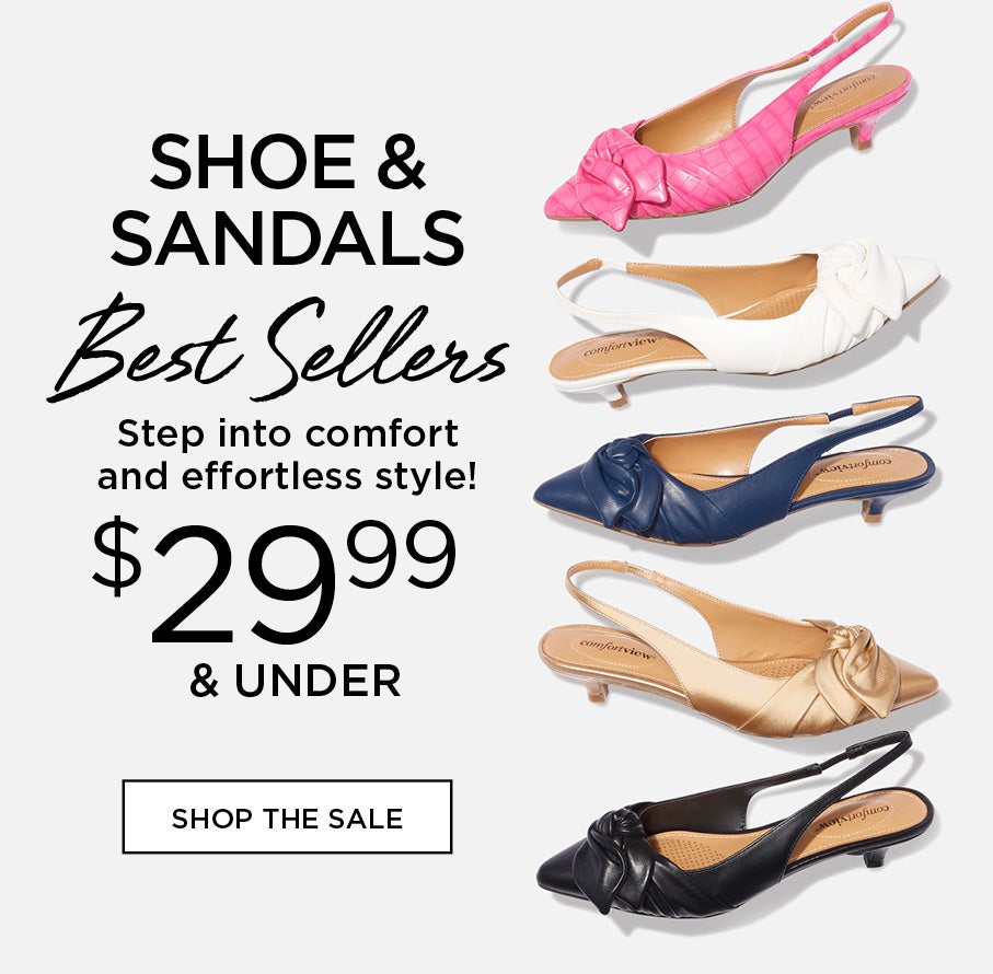 SHOP $29.99 and under Shoes