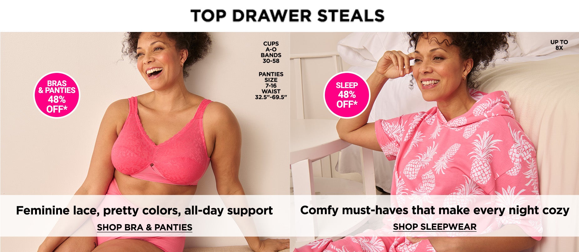SHOP TOP DRAWER STEALS NOW 48% OFF