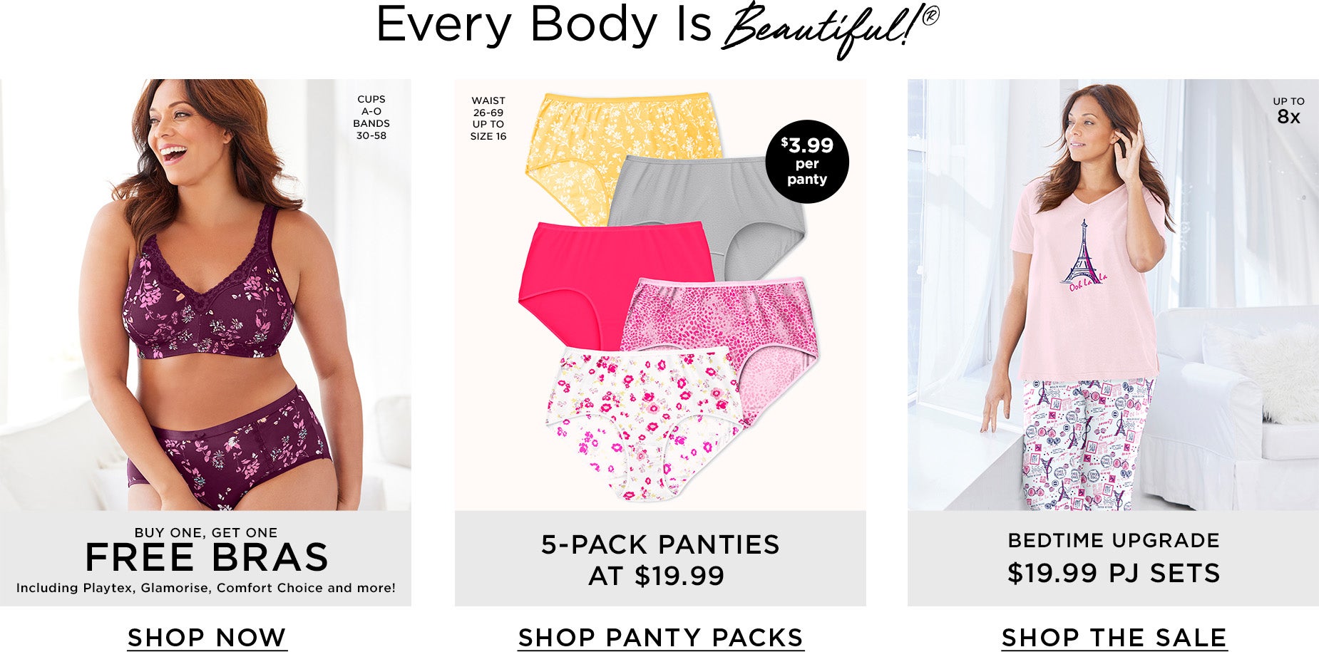 SHOP INTIMATES AND SLEEP