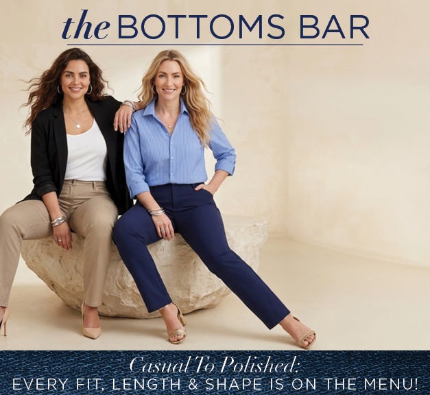 The Bottoms Bar: Now serving your perfect fit!