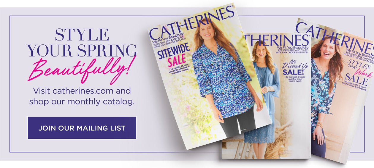 Affordable Plus Size Clothing Fashion for Women Catherines