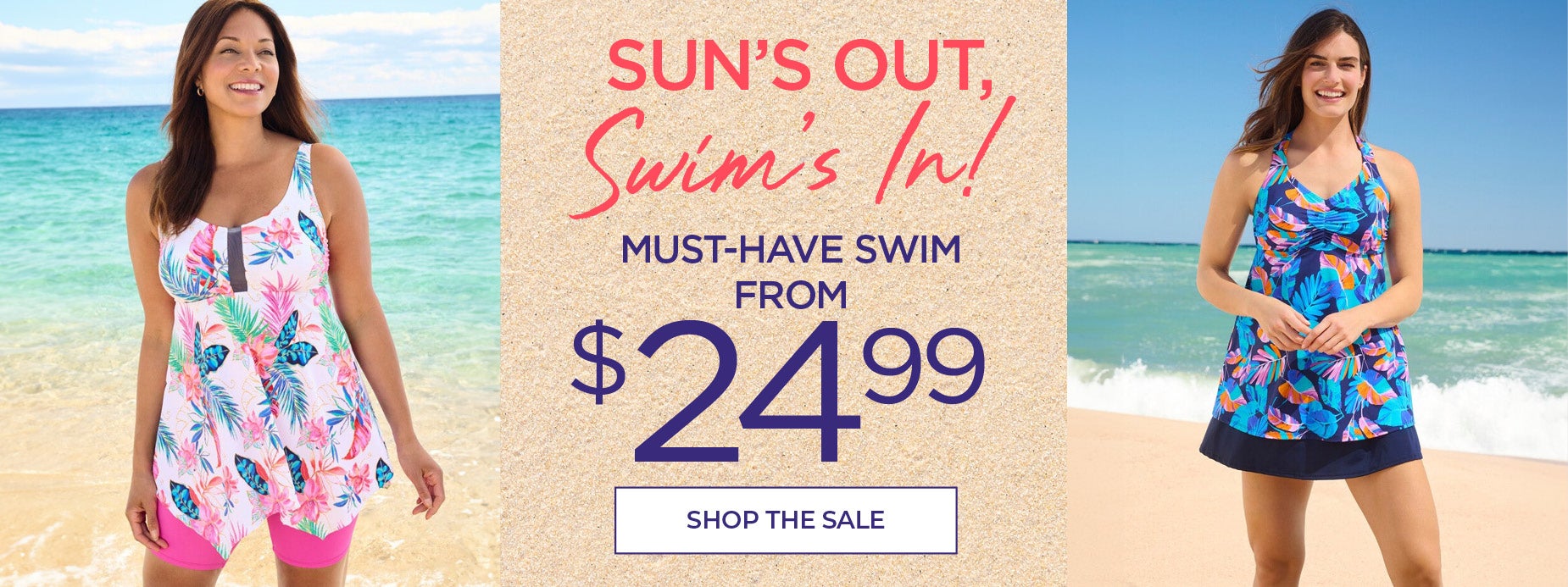Sun's Out, Swim's In! Must-Have Swim From $24.99 - Shop the Sale