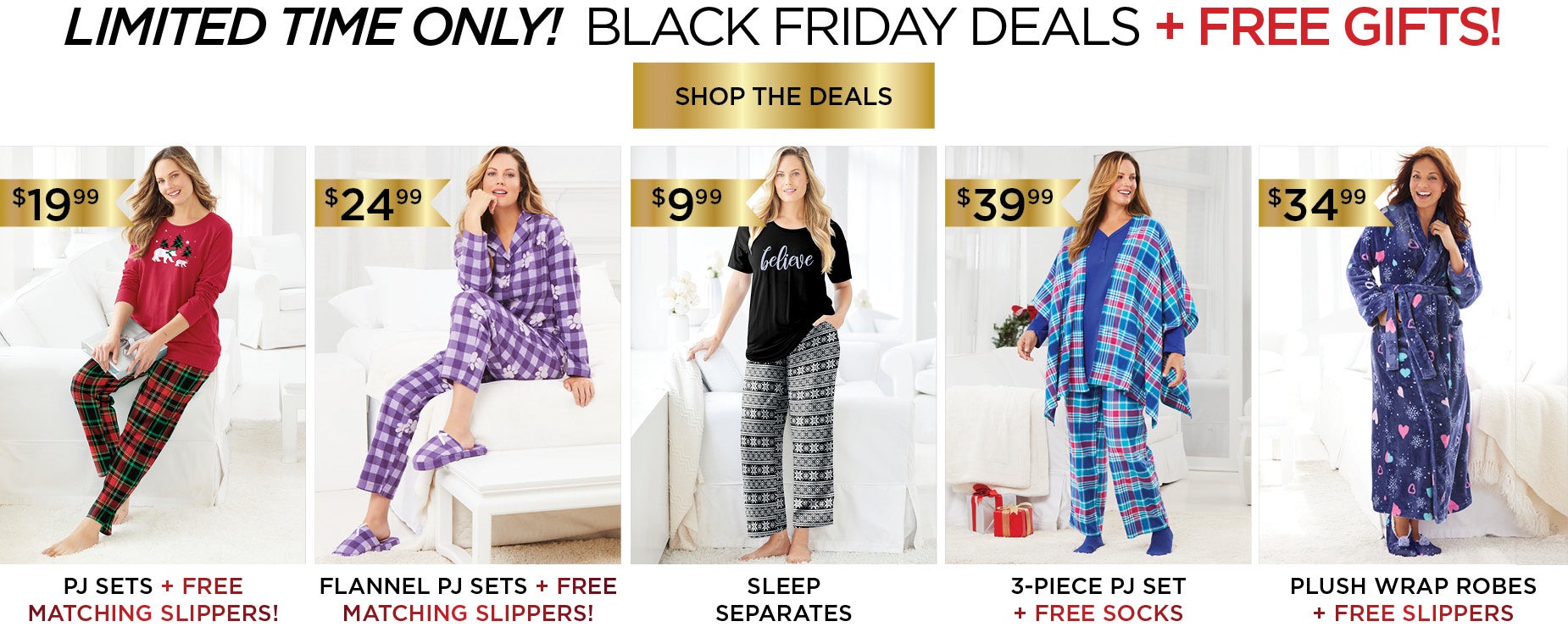 Limited Time Only! BLACK FRIDAY DEALS + FREE GIFTS!