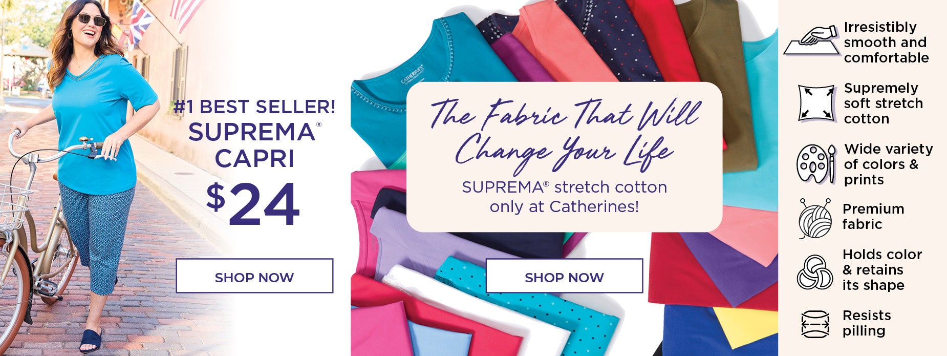 Shop the Fabric that will Change your Life.